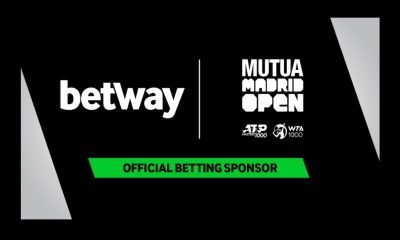 Betway announced as sponsor of the Madrid Open