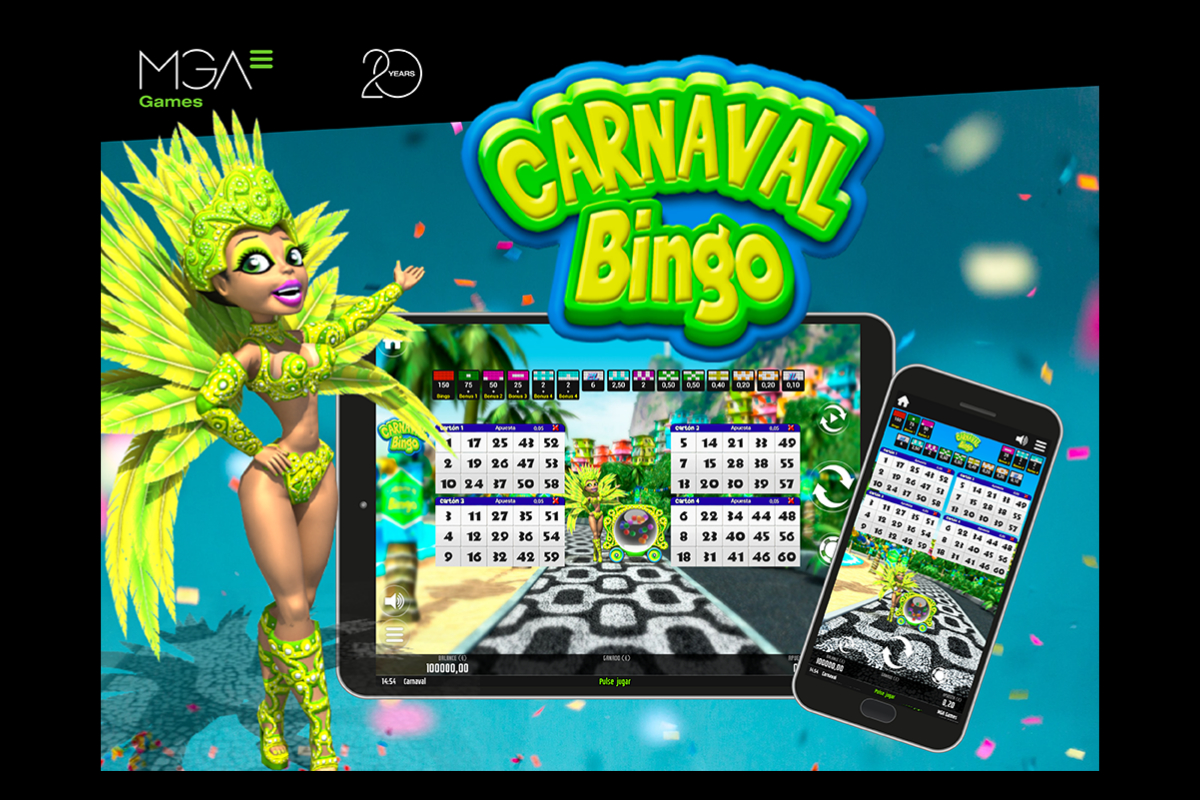 MGA Games’ Carnaval Bingo is back, this time with a new fully immersive version