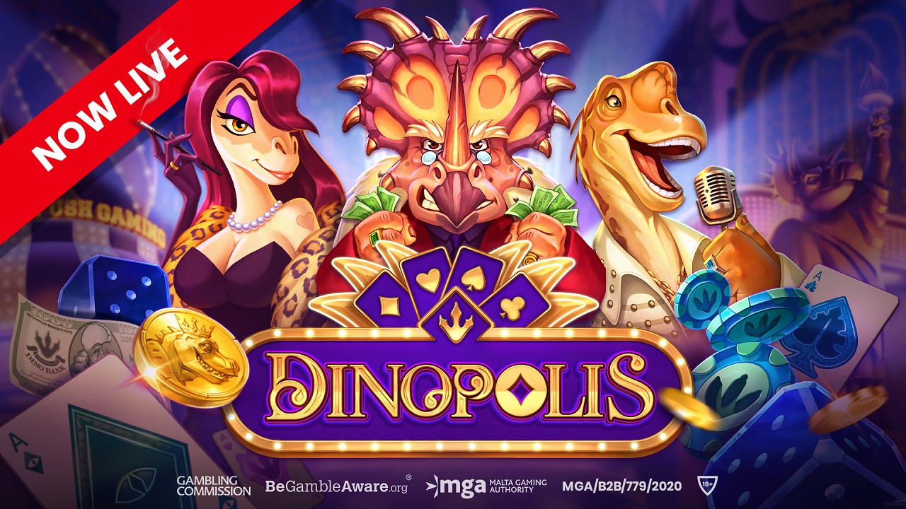 Push Gaming goes prehistoric with Dinopolis