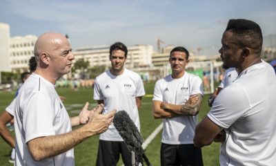 Infantino: Football will play a central role in bringing communities together