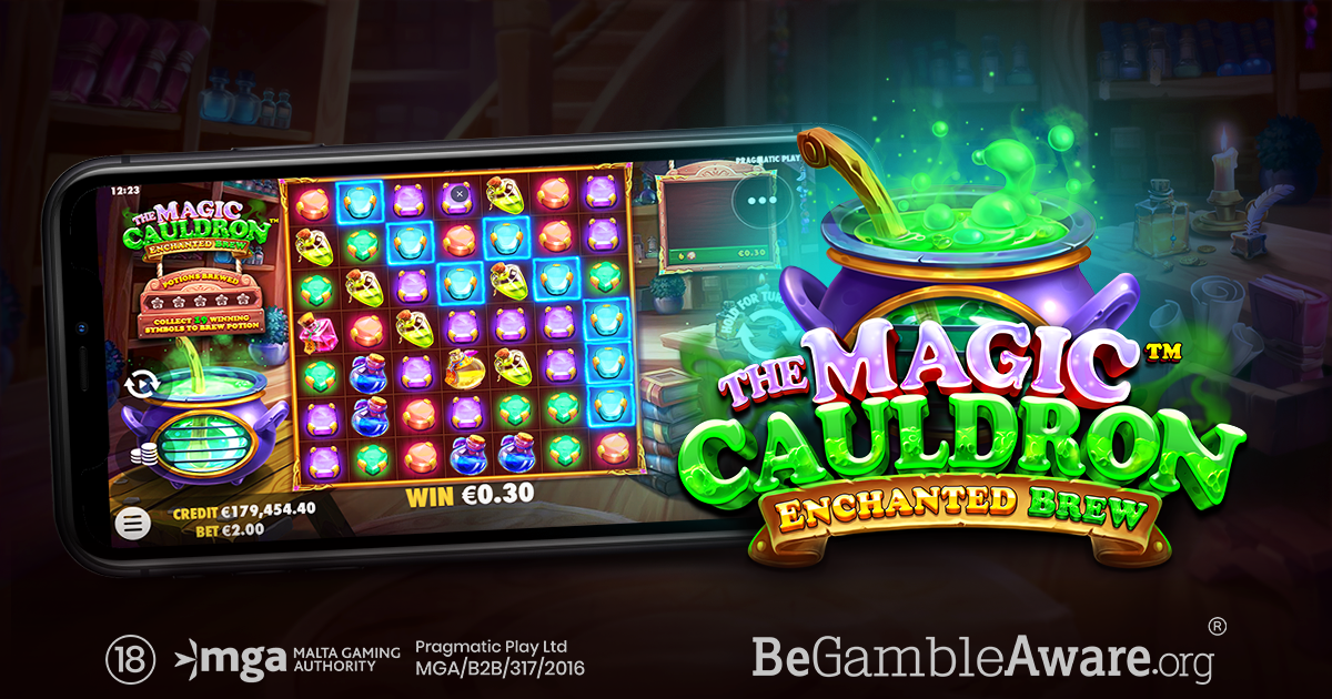 Pragmatic Play Stirs Up a Magic Potion in the Magic Cauldron – Enchanted Brew