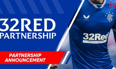 New multi-year partnership between 32Red and Rangers marks the longest running in British football