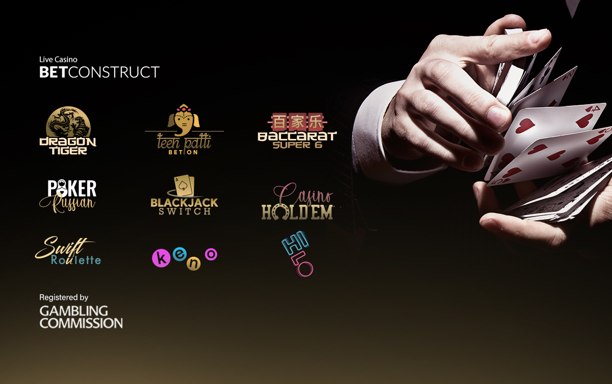 BetConstruct Bolsters its position with the Launch of 9 New Live Casino Games