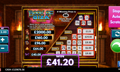 Uncover hidden treasures with DWG’s blockbuster scratchcard, Book of Giza Gold