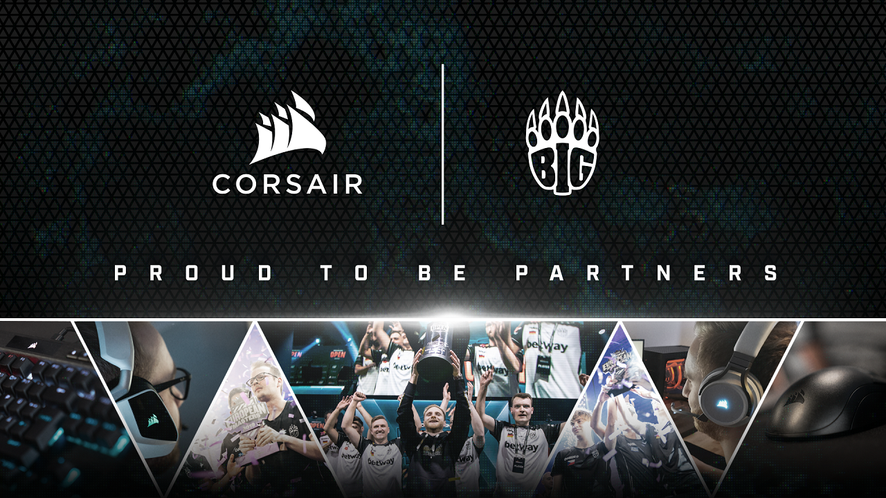 CORSAIR extends multi-year sponsorship with BIG