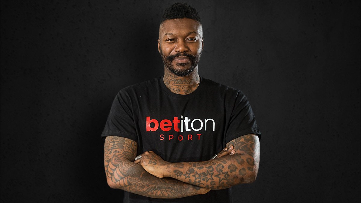 Betiton's ambassador Djibril Cisse