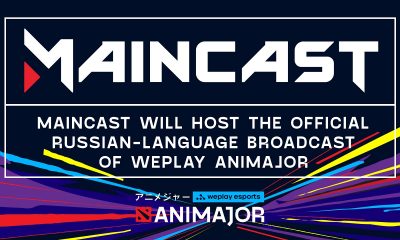 Maincast will host the official Russian-language broadcast of WePlay AniMajor