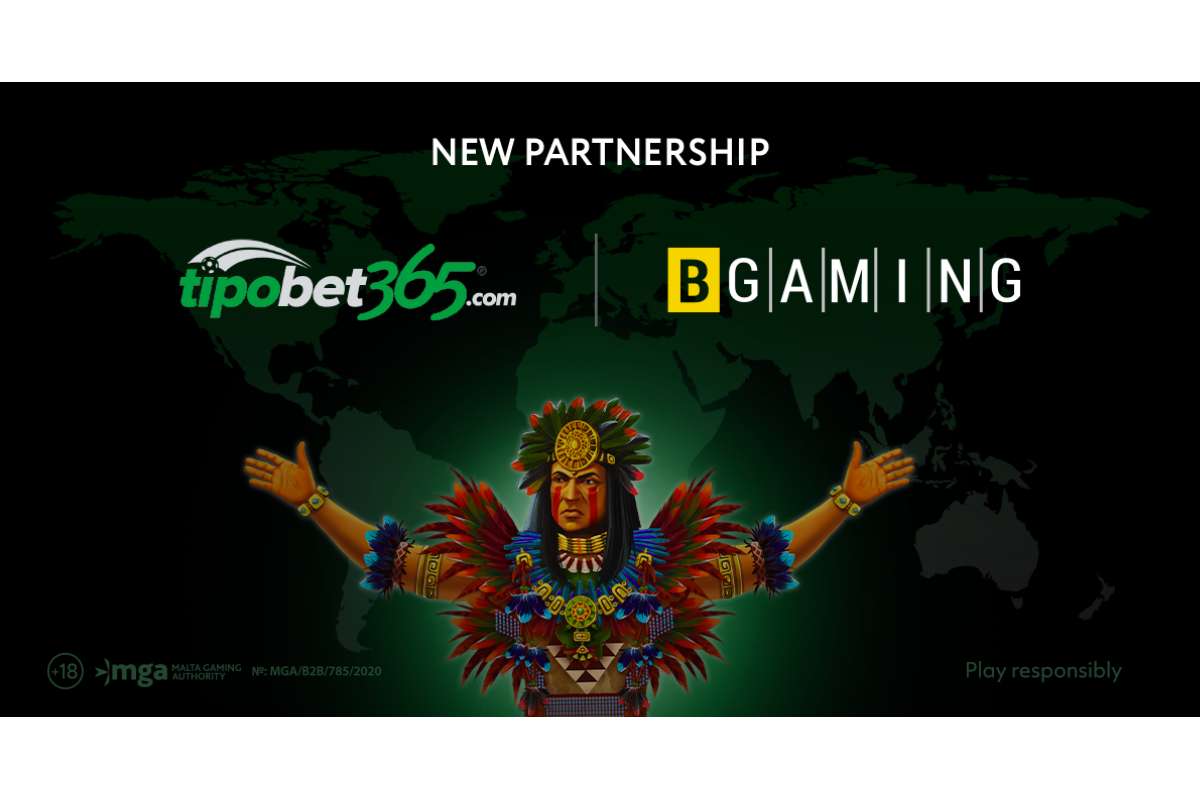 BGaming goes live with Tipobet365