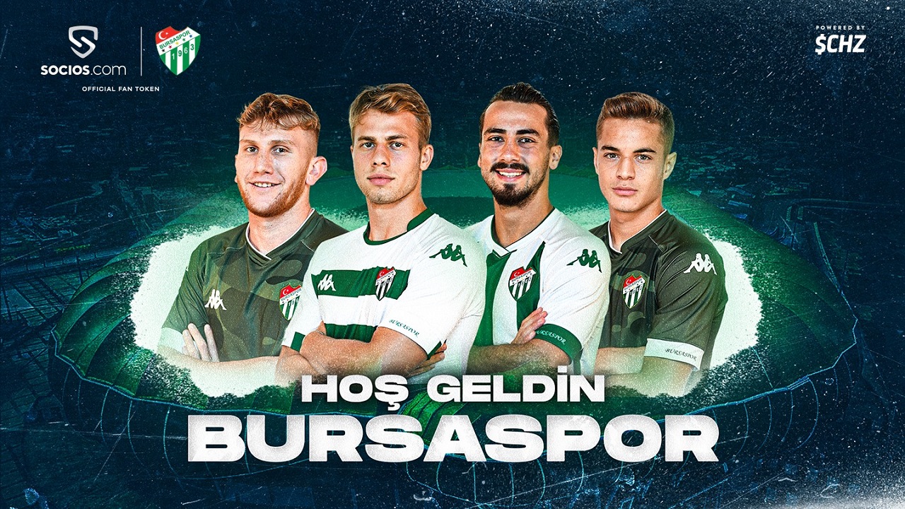 Bursaspor to Partner with Chiliz to Launch Fan Token on Socios.com