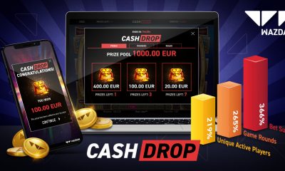 Wazdan’s Cash Drop continues to ride high