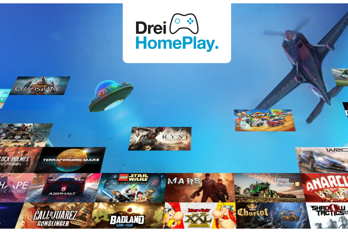 CKH Innovations Opportunities Development partners with Blacknut to provide cloud gaming services; Drei Austria the first to launch with ‘Drei HomePlay’