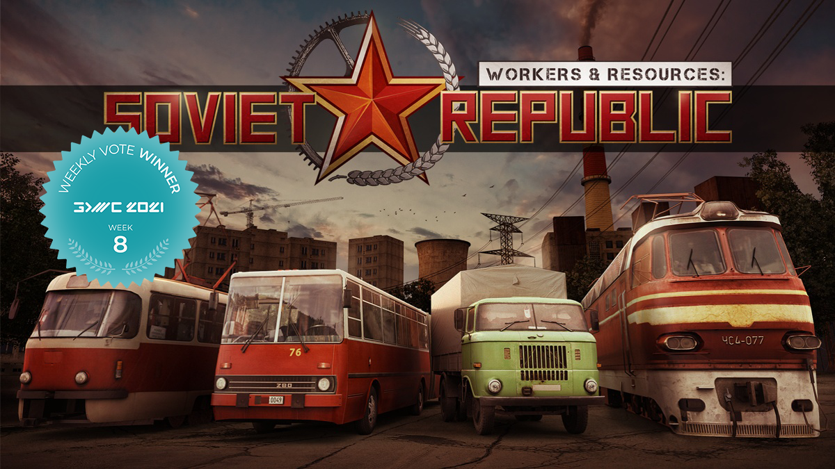 Workers & Resources: Soviet Republic Wins the Eighth Weekly Vote at the Game Development World Championship!