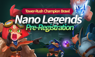 Nano Legends available for pre-registration on Android