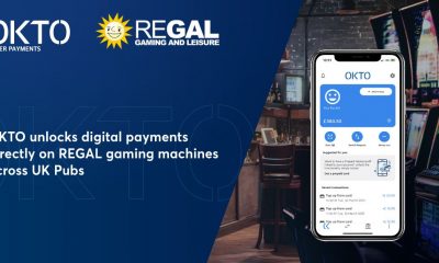 OKTO unlocks digital payments directly on REGAL gaming machines across UK Pubs