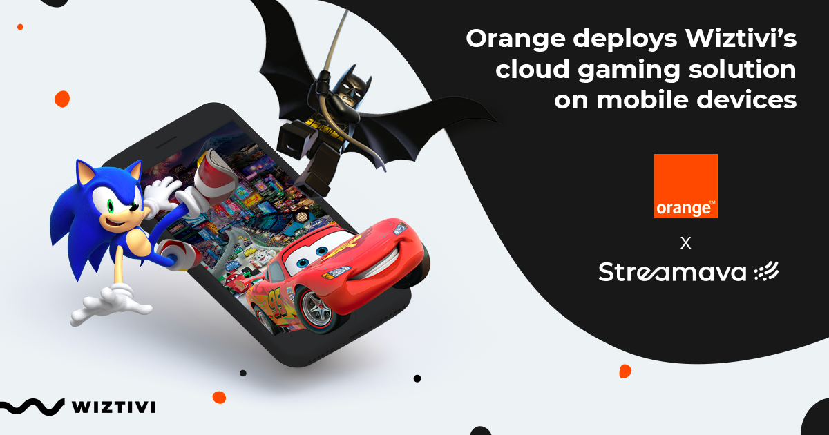 Orange deploys Wiztivi's cloud gaming solution on mobile devices