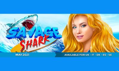 Videoslots gets its teeth into Leander Studios’ Savage Shark first