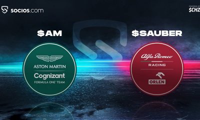 Aston Martin Cognizant Formula One™ Team And Alfa Romeo Racing Orlen Become The First F1™ Teams To Launch Fan Tokens