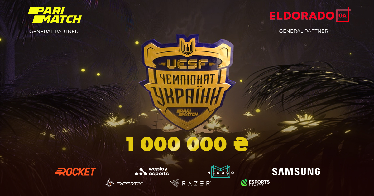 Parimatch partners with UESF for the Ukrainian Esports Championship of CS: GO and Dota 2