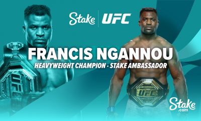 Francis Ngannou new Stake.com brand ambassador