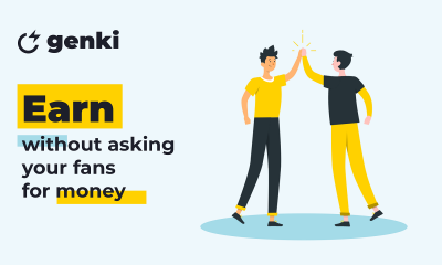 Genki launches a new way creators can earn without asking their fans for money