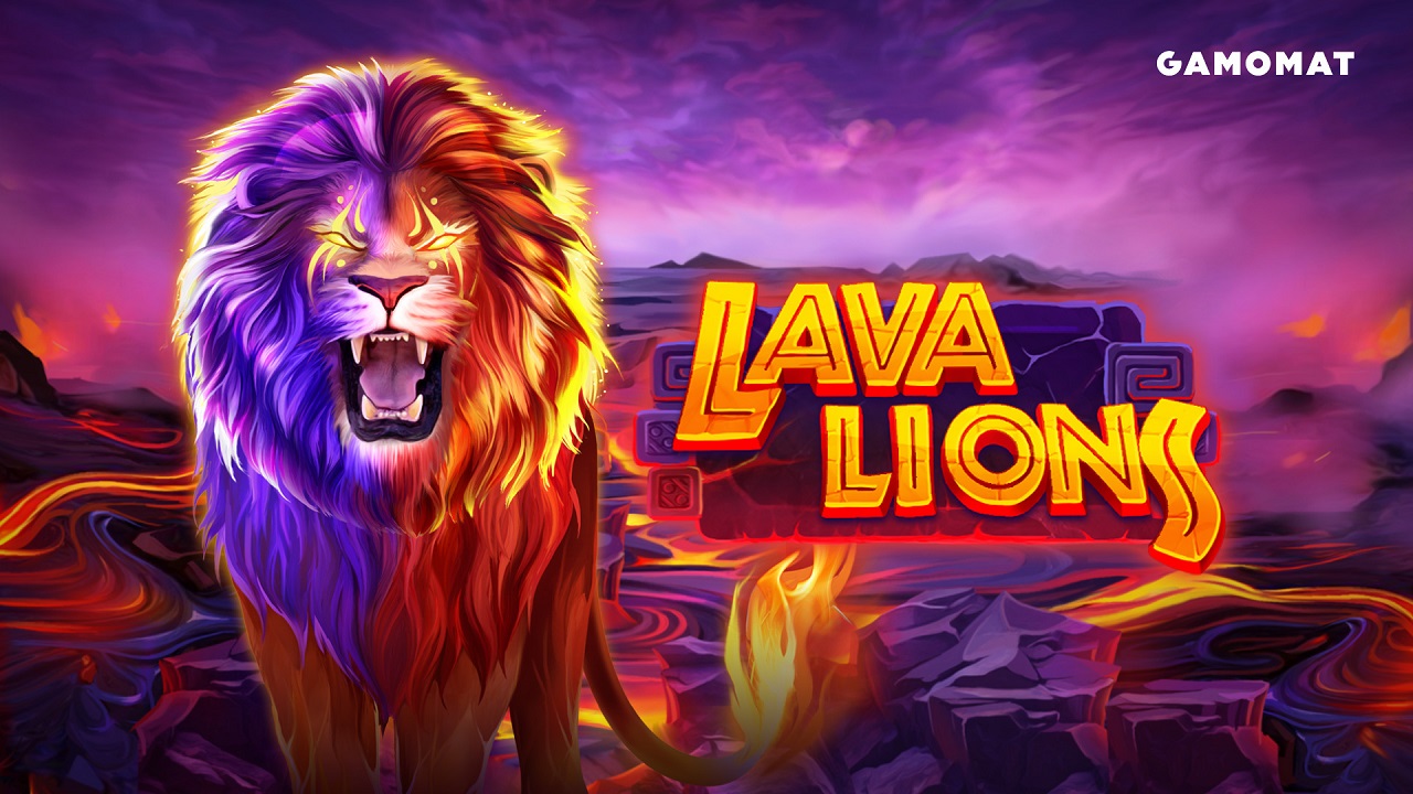 GAMOMAT releases rip-roaring Lava Lions slot