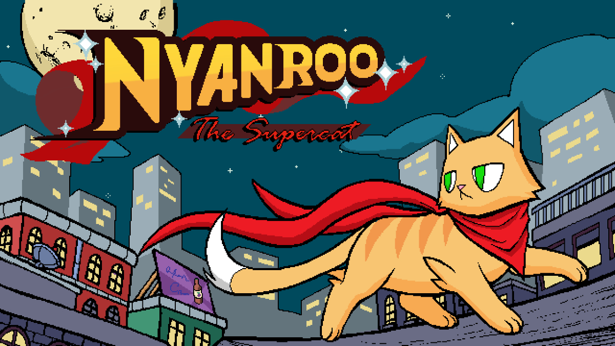 16-bit platformer Nyanroo The Supercat Wins Fan Favorite Vote Round 11 at the Game Development World Championship 2021!