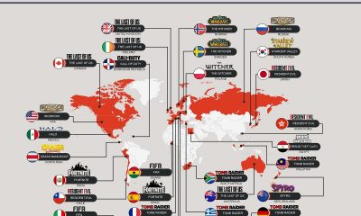 The Favourite Video Games From Across The World