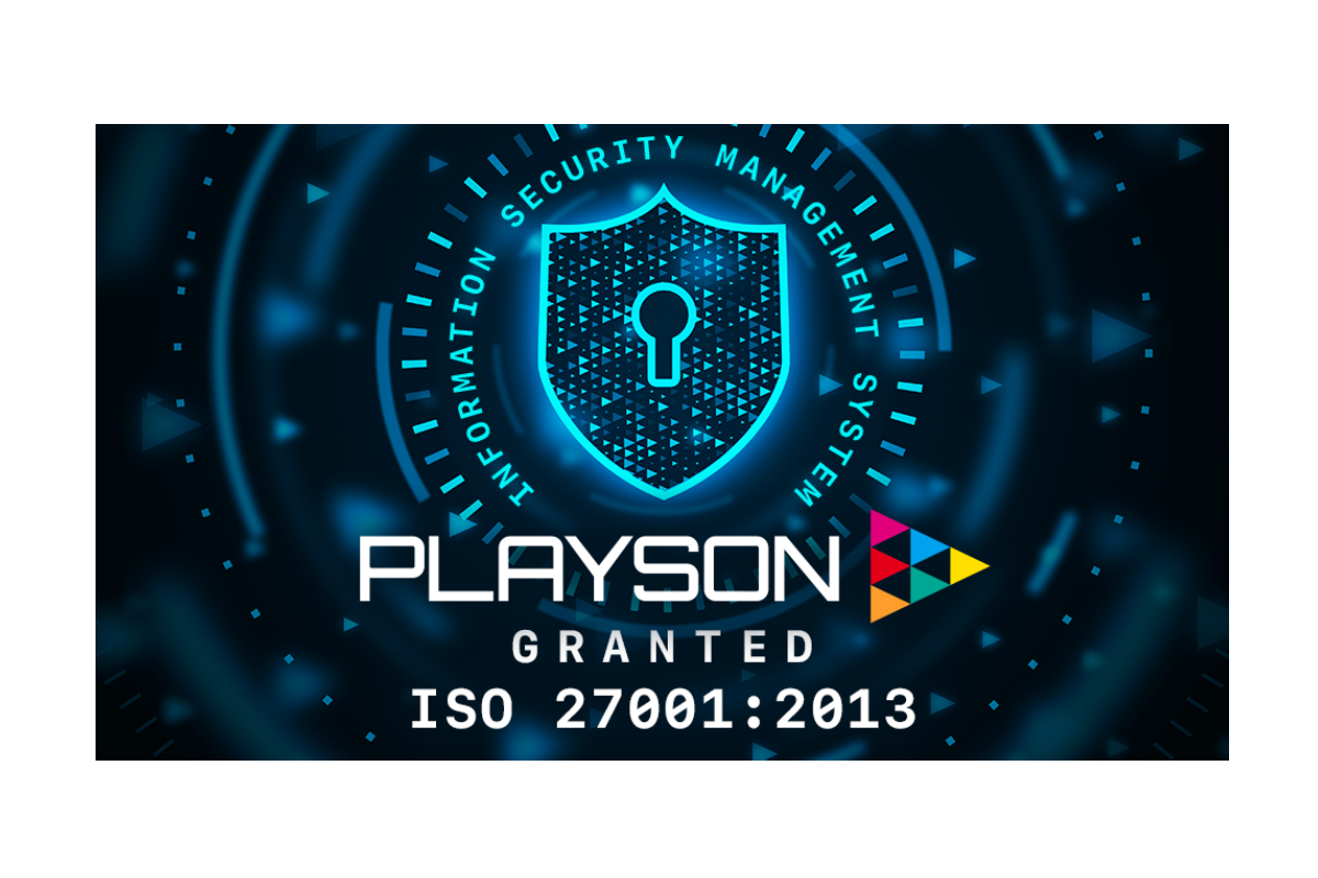 Playson nets ISO 27001 certification