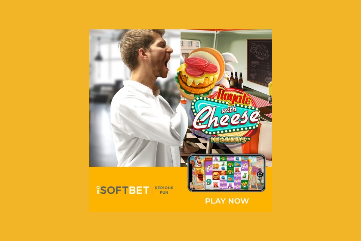 iSoftBet releases mouthwatering Royale With Cheese Megaways™