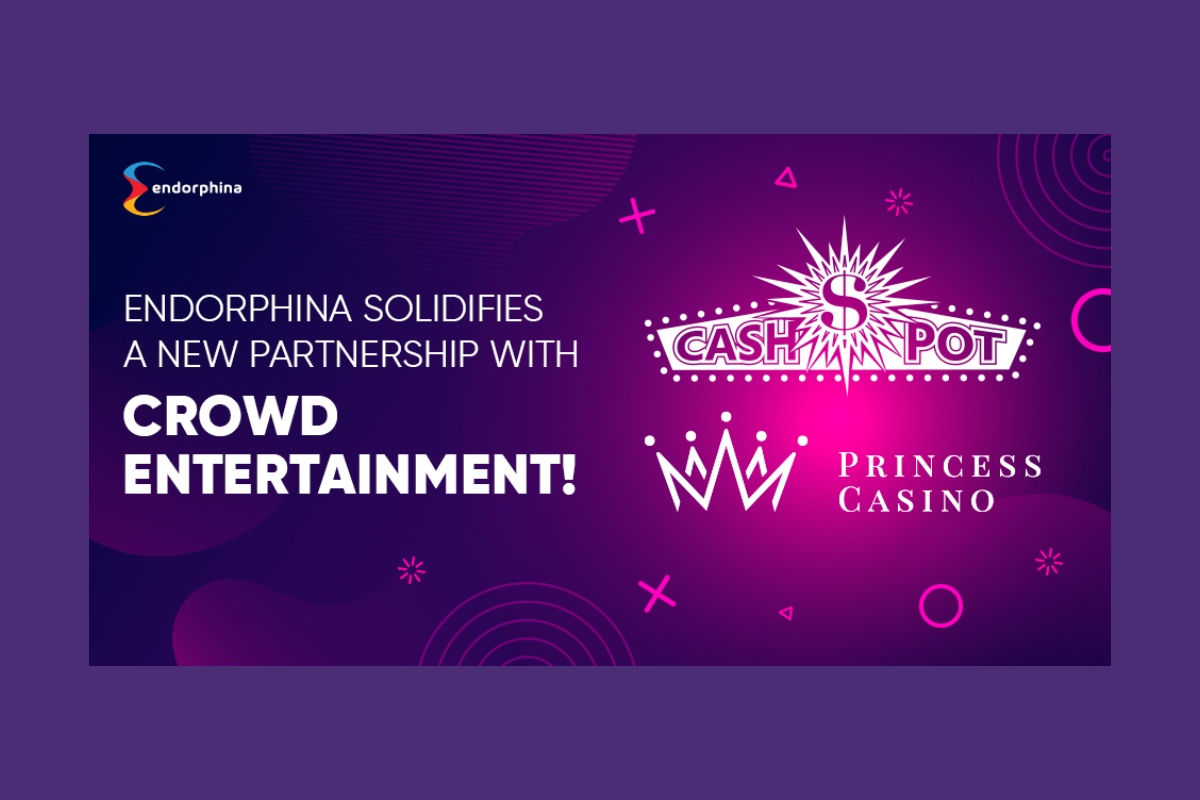 Endorphina solidifies a new partnership with Crowd Entertainment