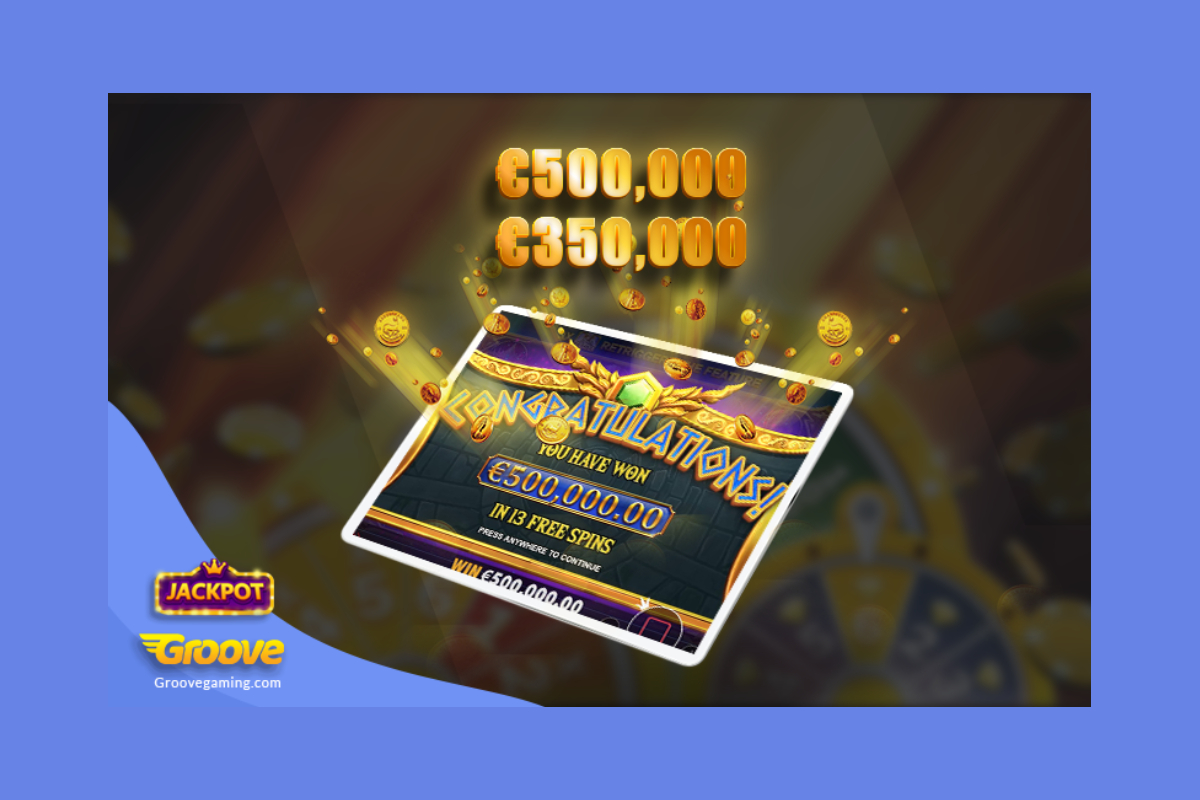 GrooveGaming operator BooCasino.com player winning €850,000 in just one day!