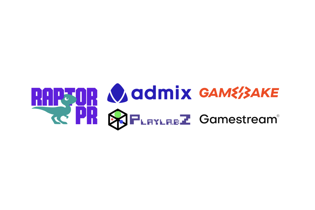 Admix, Gamestream, Gamebake and PlayLa.bZ Appoint Raptor PR as Agency of Record