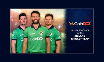 CoinDCX becomes the Official Jersey Sponsor for Ireland Cricket Team