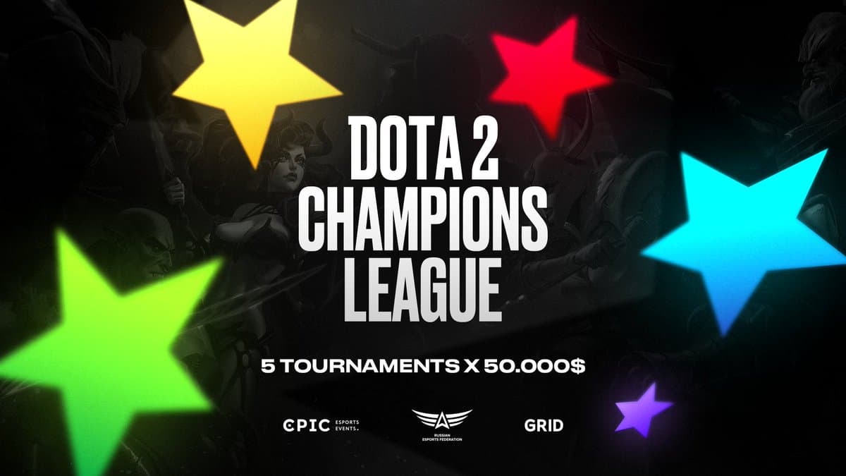 Epic Esports Events and the Russian Esports Federation will hold Dota 2 Champions League tournaments