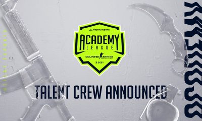 WePlay Academy League Season 1 talent crew announced