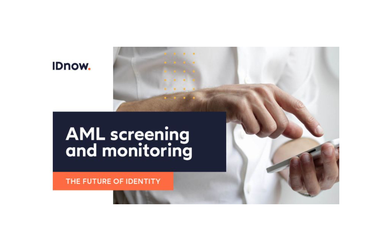 IDnow offers AML screening and monitoring