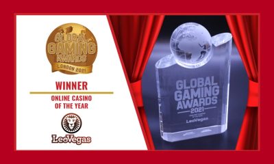 LeoVegas Online Casino of the year 2021