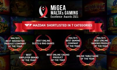 Wazdan celebrates seven nominations at Malta iGaming Excellence Awards