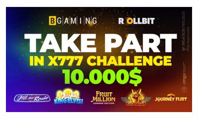 BGaming & Rollbit launch Summer x777 Special Challenge for crypto players