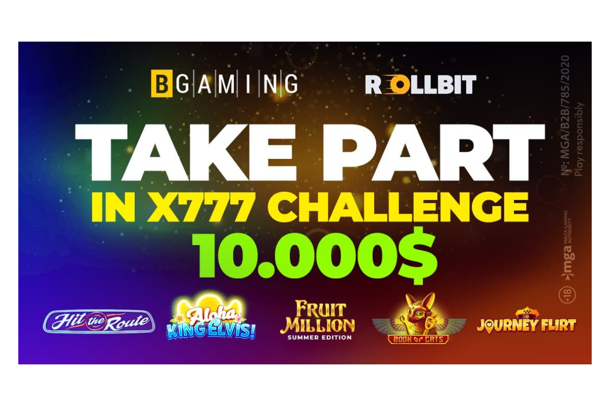 BGaming & Rollbit launch Summer x777 Special Challenge for crypto players