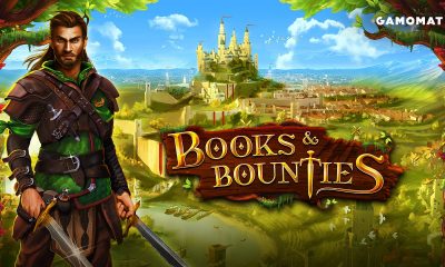 GAMOMAT releases Books & Bounties slot