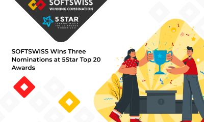 SOFTSWISS Wins Three Nominations at 5STAR Top 20 Awards
