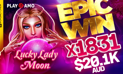 Explosive win in Lucky Lady Moon slot