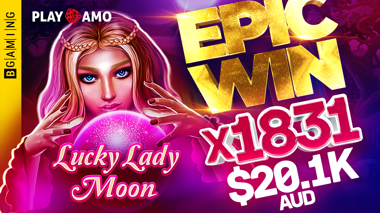 Explosive win in Lucky Lady Moon slot