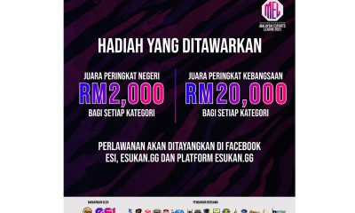 Esports Integrated (ESI) Announces the State Champions of Malaysia Esports League 2021 (MEL21) and the Start of MEL21 National League (Nationals)