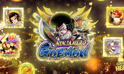 Golden Hero releases the first game, Ninja Hero Goemon, in cooperation with Racjin