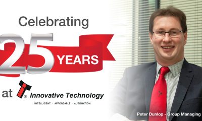 Group Managing Director Peter Dunlop celebrates 25 years at ITL