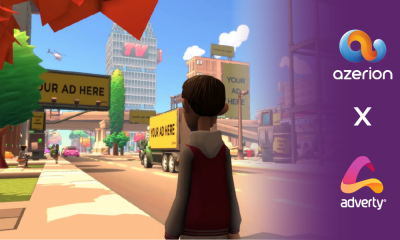 Adverty partners with Azerion to further strengthen in-game advertising’s programmatic reach