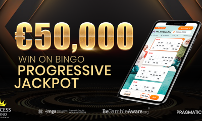 PRAGMATIC PLAY APPLAUDS OVER €50,000 WIN ON BINGO PROGRESSIVE JACKPOT
