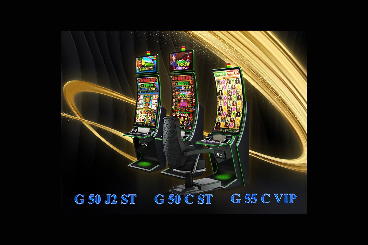 G50 C ST, G55 C VIP and G50 J2 ST - the newest curved screen slots machines in EGT Romania portfolio